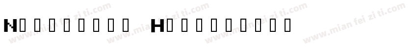 Northwood High字体转换